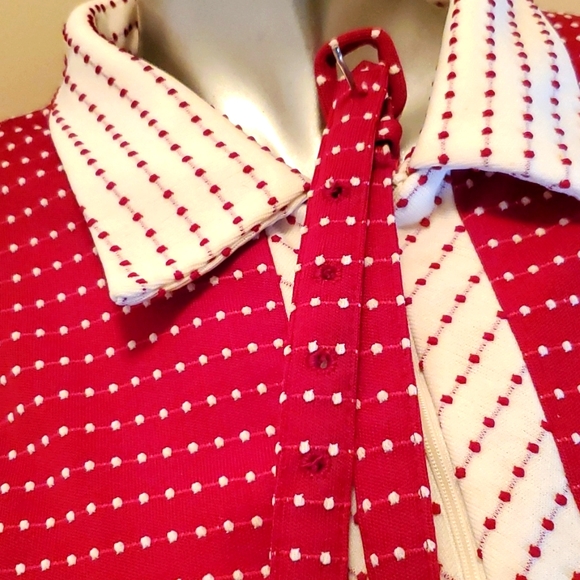 VINTAGE FEMME OF DALLAS LADIES BELTED DRESS SIZE XX-LARGE/20W - Picture 5 of 16